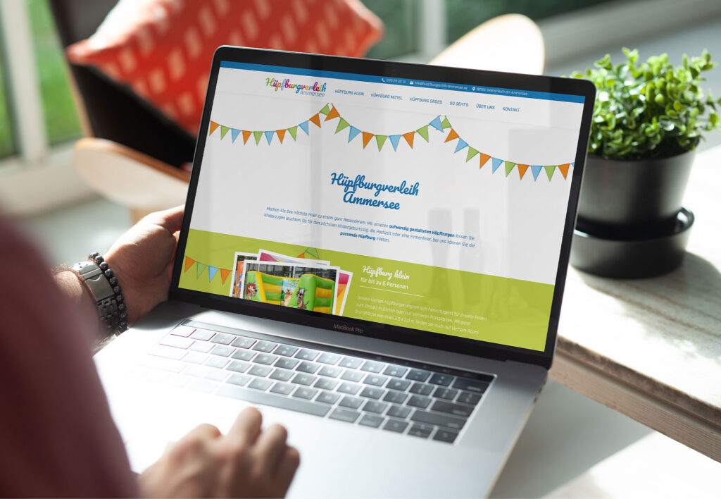 Webdesign Hüpfburgverleih