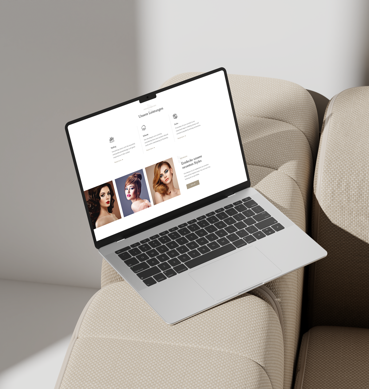 Website für Friseure