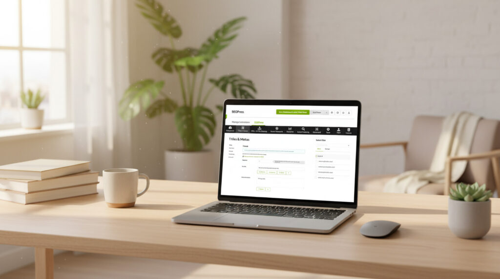 SEO-Analytics-Dashboard zeigt positive Entwicklung von Website-Rankings und Performance-Metriken